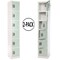 Adiroffice 12 in W, 12 in D, 72 in H, Steel ADI629-206-MGRN-PKG-2 - alternate 1